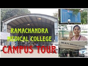 Ramachandra Medical College campus Tour || rhoni vlogs # best medical College #campus