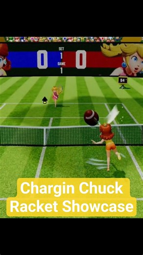 Chargin Chuck Racket Showcase #mariotennis #mariotennisfever #princessdaisy #showcase #shorts