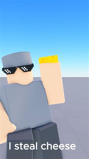 I steal cheese #roblox #animation