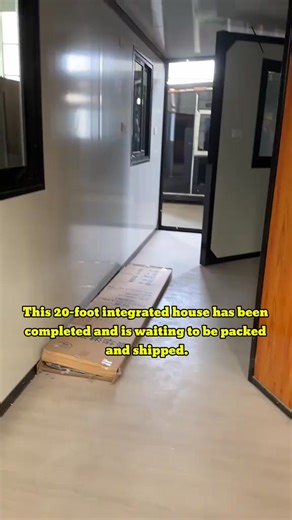 Prefab House Completed · Ready to Ship Worldwide #PrefabHouse #ModularHome #ContainerHouse #ReadyToShip #QualityFirst | Container Home Designs