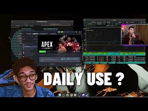 Desktop Tour PC Linux Harian Gue Yang Baru Di Setup 3 Hari