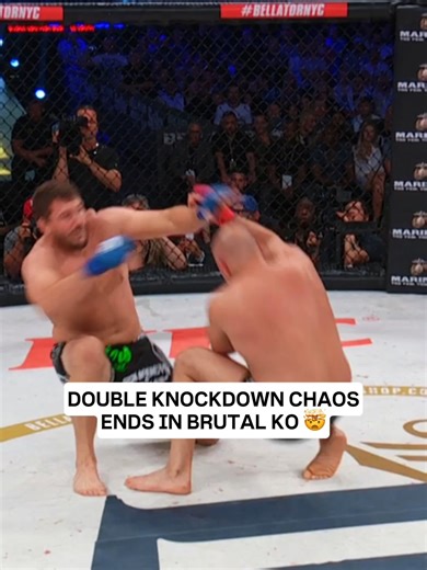 1.7M views · 20K reactions | A double knockdown and a brutal KO to seal it! Fedor vs. Mitrione was insane 勞掠 #MMA #KO #Fight #CombatSports #fblifestyle | PFL MMA Live | Facebook