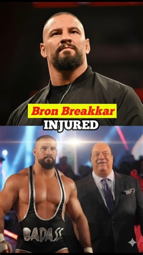 Bron Breakkar INJURED 😱 #wwe