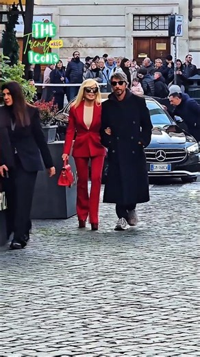 Donatella Versace and Pierpaolo Piccioli Coming For Event #donatellaversace #pierpaolopiccioli