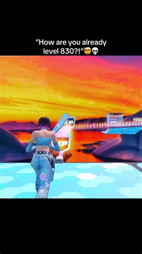 This insane map got me to level 830 in chapter 7🤯 #fortnite #fortnitexp #viral #winterfest2025 #trending