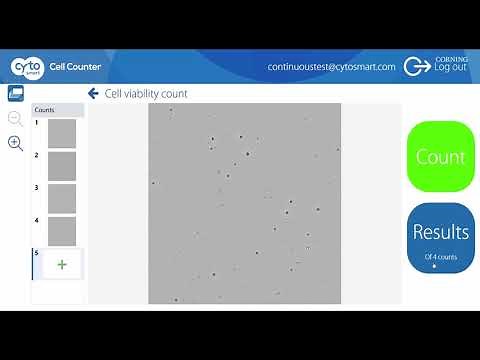 Corning®セルカウンターチュートリアル