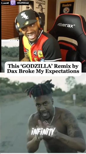 Dax’s Remix of Eminem’s ‘Godzilla’ Hit WAY Harder #dax #rapmusic #godzilla #eminem ‪@Thatsdax‬
