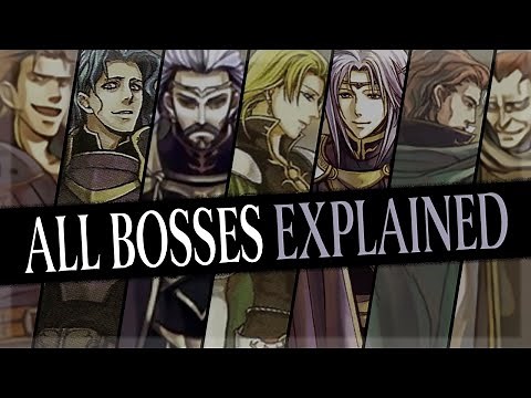 Lore Behind The Bosses | Fire Emblem The Sacred Stones
