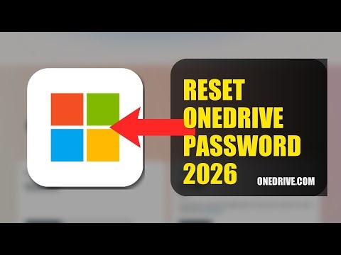 How To Reset OneDrive Password 2026 (2026)