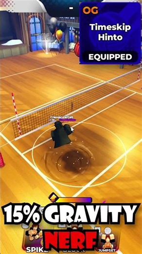 TIMESKIP HINTOS CHANGE IS MASSIVE IN VOLLEYBALL LEGENDS #volleyballlegends #roblox #haikyuu