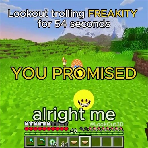 LookOut trolling FREAKITY for 54 seconds original video by ‪@LookOut2DD‬