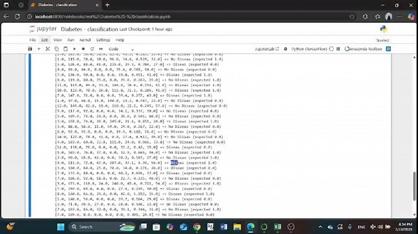 Diabetes Prediction with Neural Network using Keras and TensorFlow | Mohamed Elfouly posted on the topic | LinkedIn