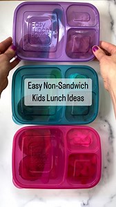 I am HERE for AAALLLL the easy lunch ideas🙌🏻. Save and share this to help simplify your life a little too🎉. We do a lot of cheese and crackers for lunch, so in addition to that, these ideas are easy options to pack or have at home should you need them. 👉🏻Links to recipes and lunch boxes used here through the link in my @yummytoddlerfood profile. #lunch #schoollunch #camplunch #preschoollunch #daycarelunch #easylunch #kidslunch #lunchbox | Yummy Toddler Food