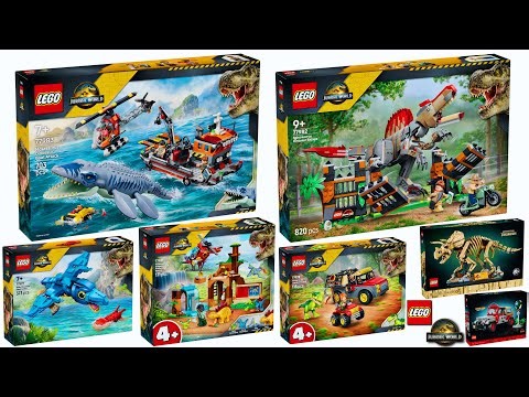 HIT OR MISS?! | NEW Mosasaurus & Spinosaurus?! | Lego Jurassic World