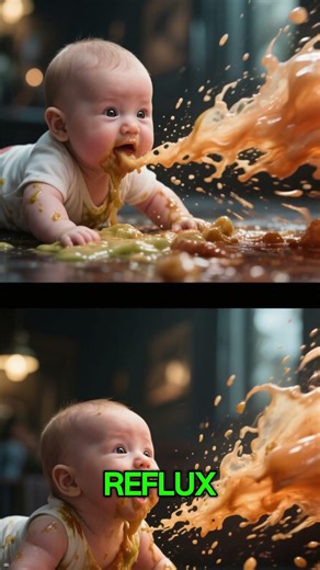 Projectile vomiting in babies: don’t ignore this!#babyhealth #newmom #newborn #parentingtips #baby