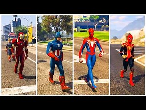 SUPERHERO MEGA BATLLE #5 MARVEL AND DC SUPERHERO BATTLE SUPERMAN VS FLASH VS IRONMAN VS SPIDERMAN