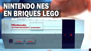 LEGO Nintendo NES : la célèbre console et une TV cathodique en briques de construction
