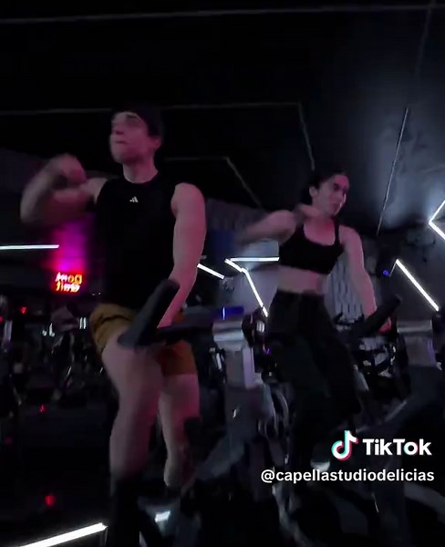 New favorite combo, new name… Capella Studio ⚡️#indoorcycling #CapellaStudio