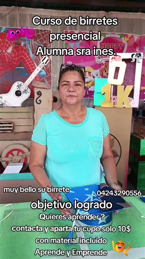 Curso de Elaboración de Birretes: Aprende y Emprende