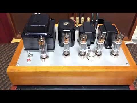 オーディオ試聴動画 SANSUI SP-70 三栄無線 SA-01 プリアンプ 6BM8 PPパワーアンプ 真空管アンプ