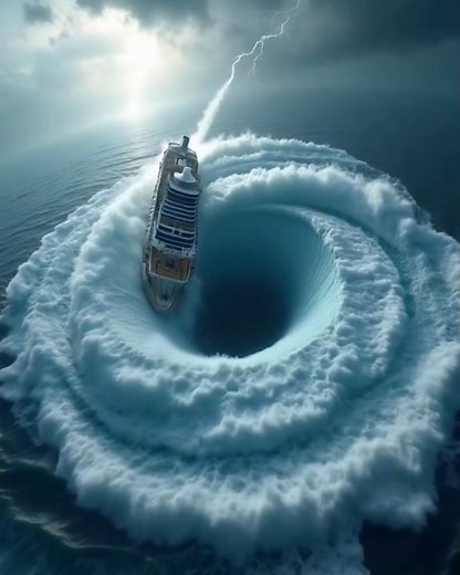 Bermuda triangle mystery 😨