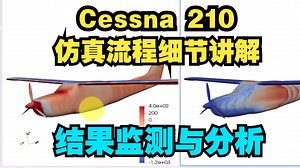 【Cessna 210 - OpenFOAM仿真流程细节讲解】4. 仿真结果监测与分析