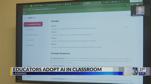 Educators adopt AI in classroom