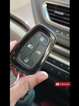 How to start the car if smart key Battery is dead | Start car without key | Smart key Features #tata