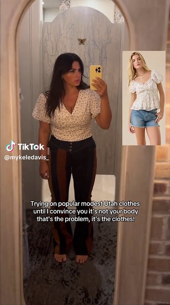 Every body is beautiful, but every body is DIFFERENT, so why do we all try to dress the same? The song is satire (obviously haha) #bodytype #bodyshape #bodystyle #bodypositivity #bodyneutrality