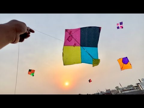 Kite Catching | Kite looting from terrace 😱
