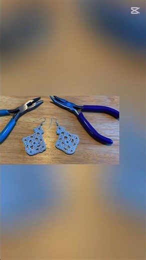 Crochet Jewelry - Thread Earrings