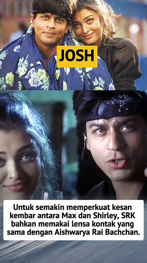 Demi peran kembar, SRK terpaksa memakai kontak lens yang sama dengan Aish | Nayana Shaqueena