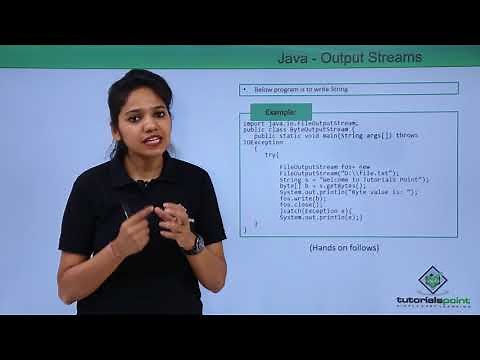Java - Output Streams