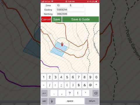 Gaia GPS Tutorial 3b -- Waypoints