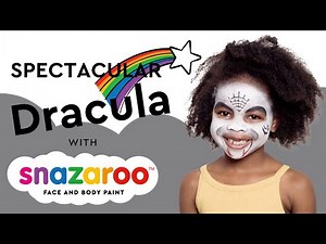 Turn into Spooktacular Dracula | Easy Facepaint Tutorial