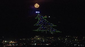 Italy lights up world’s largest Christmas tree