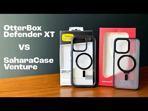 OtterBox Defender XT Review vs SaharaCase: iPhone 15 Pro Max Drop & Scratch Test Comparison