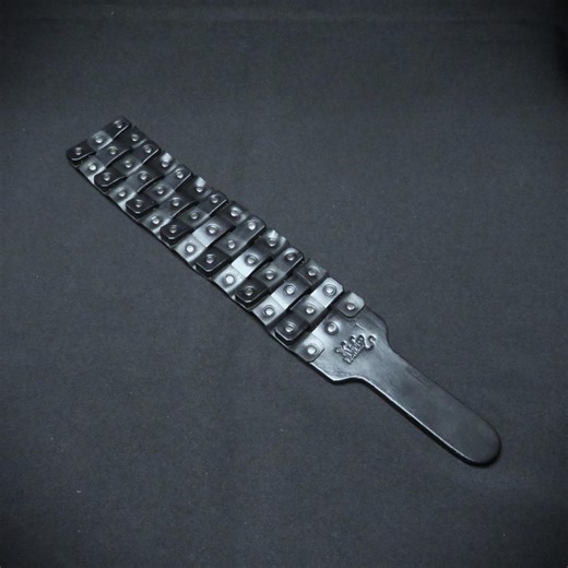 Flexible Leather Spanking Paddle, Articulated Impact Play Accessory, BDSM Leather Gear - Etsy