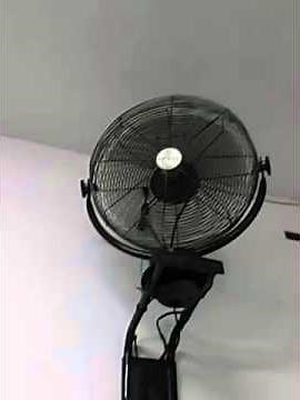 4 Various wall fan at restaurant