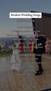On the hunt for a modern first-dance song? Save this reel for inspo 💙 We’ve rounded up 200 wedding first-dance ideas to help you find the one. See the full list in our bio ✨ 🎥 _alexandra__8 #weddingdance #weddingsong #weddingplaylist #bride | Bridebook - The No.1 Wedding Planning App