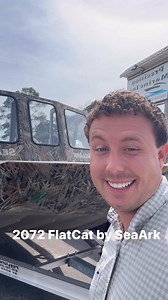 Precision Marine Goldsboro, NC has this 2072 FlatCat in Stock RIGHT NOW!! I can assure you it won’t last long! If you have any questions about the FlatCat give them a call or send me a message! | Tyler Barnes