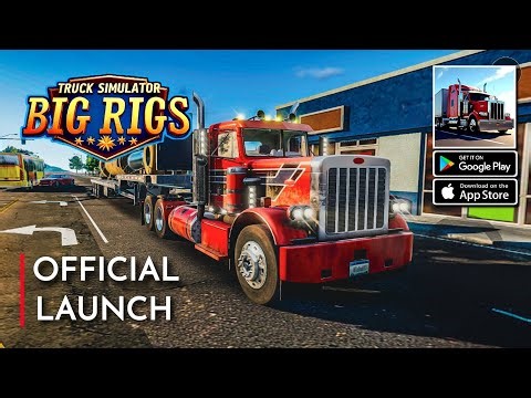 Truck Simulator BIG RIGS GAMEPLAY | New (Offline) Simulator on Mobile | MaxGraphics Android IOS