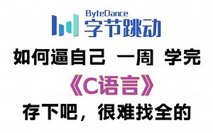 【整整600集】全B站最用心的C语言零基础教程，2024最新版，带你7天搞定C语言，包含所有干货！0基础小白看这套就够了，存下吧，很难找全的！