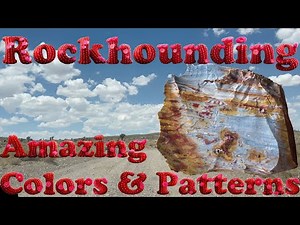 Rockhounding at Gemfield, NV! GEM Quality Rocks in Amazing Colors and Patters! Full Review