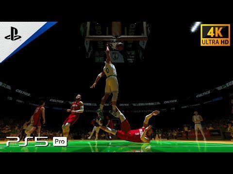 (PS5 Pro) NBA 2K25 | Celtics vs. Rockets - PS5 Pro [4K 60FPS] Gameplay