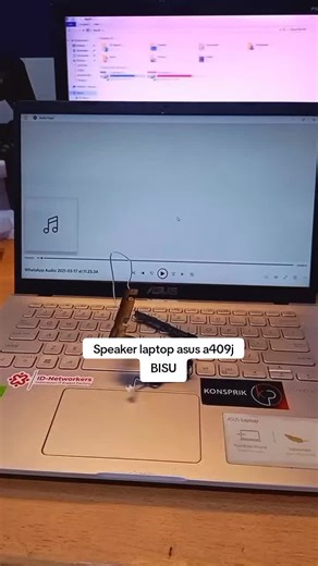 speaker laptop bisu #nbslaptop #servislaptop #semarang #asusa409j