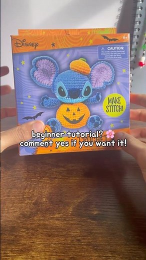 Do you want an easy tutorial? 🌸 $5 disney stitch crochet kit five below #crochet #amigurumi
