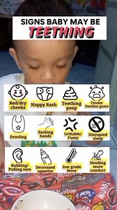 887K views · 1.2K reactions | Signs baby maybe Teething.. #teethingstage #teethingbaby #signs Lheomark Alcos Acrixa Balino | Momshie Jhane Alcos | Facebook