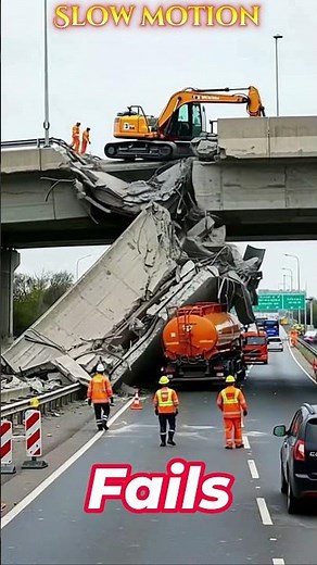 Bridge Collapse Caught on Camera: Poor Materials to Blame? | Engineering Failure Explained #Bridge