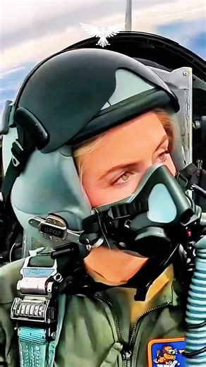 She's the F-16 Fighter Pilot America Didn't See Coming 🇺🇸 #Shorts